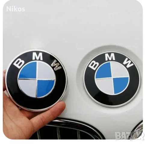 Емблема 82mm за BMW ЗА ПРЕДЕН КАПА