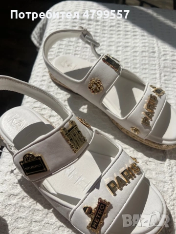 Дамски сандали Karl Lagerfeld Paris, снимка 2 - Сандали - 54223810