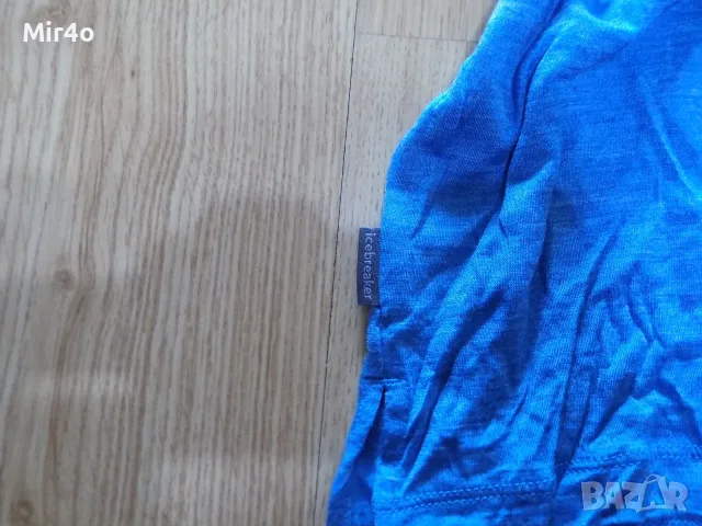 тениска icebreaker merino wool/the north face блуза туризъм мъжка оригинал M/XXL, снимка 4 - Спортни дрехи, екипи - 46281300