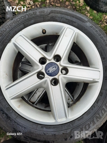 ляти джанти с гуми 5×108,16цола, форд , снимка 3 - Гуми и джанти - 54070677
