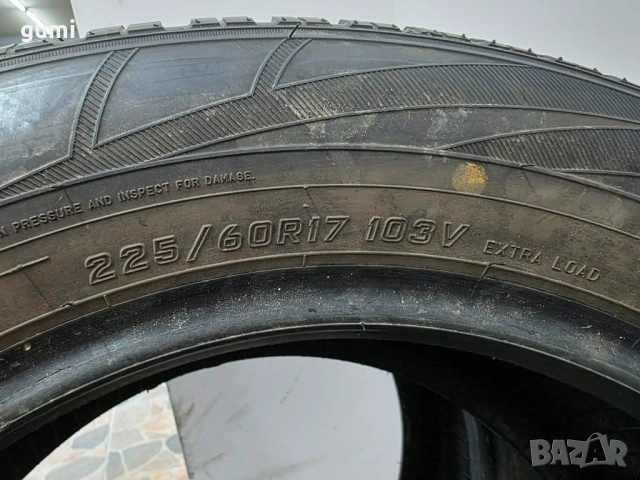 2бр зимни гуми 225/60/17 FALKEN L05604 , снимка 4 - Гуми и джанти - 54514260