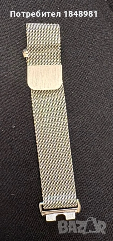 Магнитна стоманена кайшка за часовник Huawei band 9, снимка 2 - Смарт гривни - 54759622