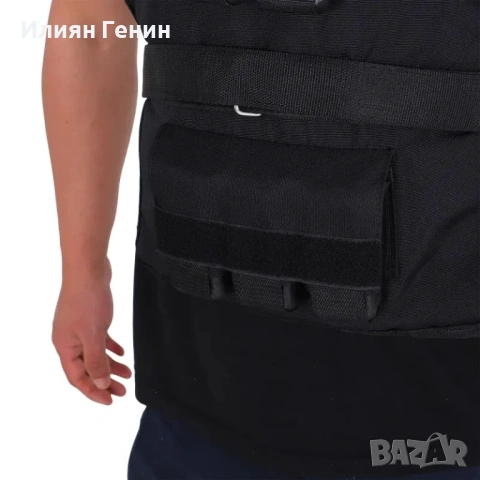 Жилетка за бягане HOMCOM с тежести 15 кг / 20 кг / 30 кг, регулируема, снимка 5 - Фитнес уреди - 54185940