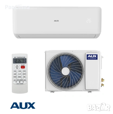Инверторен климатик AUX Freedom ECO ASW-H09B6B4/FAR3DI-C0, 9 000 BTU, Клас А++/А++, 27 dB, Фреон R-3