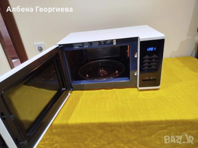 Микровълнова SAMSUNG  MS23K3513AW, снимка 5 - Микровълнови - 54726178