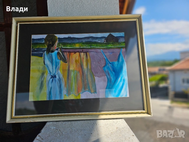 ръчно рисувана картина , снимка 2 - Декорация за дома - 54637770
