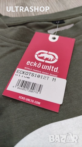НОВА Мъжка тениска Ecko M size oversize , снимка 3 - Тениски - 55154676