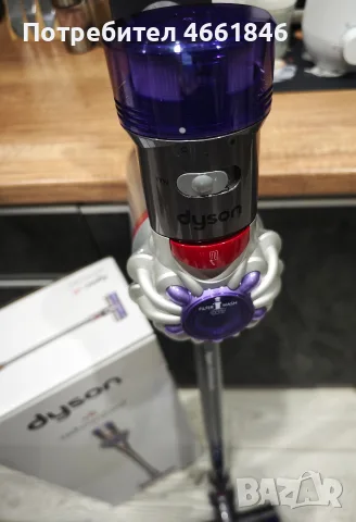 Безжична вертикална прахосмукачка Dyson V8 Advanced (Пълен комплект с кутия), снимка 6 - Прахосмукачки - 55632337