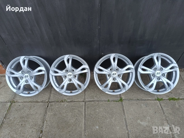 Алуминиеви джанти 16 ' цола 5x114,3 Хюндай / HYUNDAI 6,5J ET45 + датчици за налягане