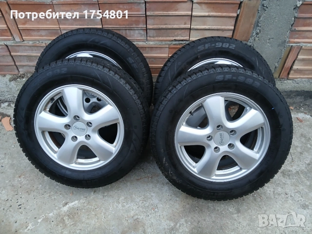 Лети джанти Nippon Autosport (NAS-U) R16 + зимни гуми