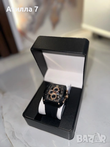 Уникален мъжки часовник NAVIFORCE - спортно-елегантен хронограф, снимка 11 - Мъжки - 54166576