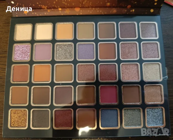 Палитра за очи 35 цвята на Bellapierre cosmetics, снимка 2 - Козметика за лице - 55626157
