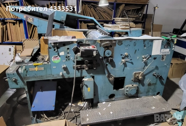 Автоматична щанцмашина модел: ОМ2, 50х70, снимка 2 - Други машини и части - 54025417
