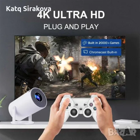 Мини проектор и игрова конзола в едно , снимка 2 - Други - 55593570