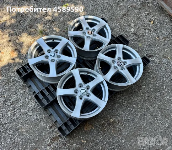 4бр.Алуминиеви джанти BORBET 16цолa 5x112 - Skoda Octavia,Karoq,Yeti,Vw T-Roc,Caddy,Passat,Seat Ate, снимка 3 - Гуми и джанти - 55583774