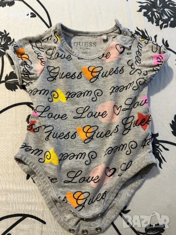 Бебешка рокля на Guess 0-3, снимка 5 - Бебешки рокли - 53827498