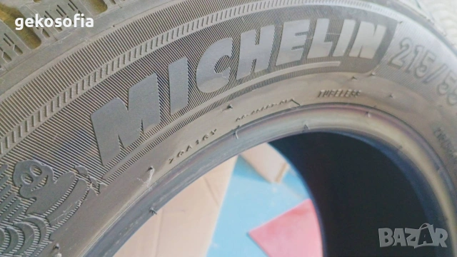 MICHELIN 215 / 55 / 16 - Два броя отлични всесезонни гуми, снимка 8 - Гуми и джанти - 54991364
