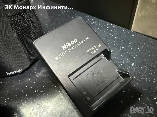 фотоапарат Nikon D3500 + обектив Nikon 18-140mm VR/+зарядно/+ калъф, снимка 8 - Фотоапарати - 55383384