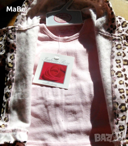 ПРОЛЕТЕН бебешки К-Т, три, части за момиче /9-12мес/, снимка 2 - Комплекти за бебе - 54054091