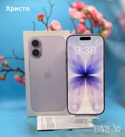 ГАРАНЦИОНЕН!!! Apple iPhone 17, 256GB, 5G, Lavender , снимка 7 - Apple iPhone - 54904962