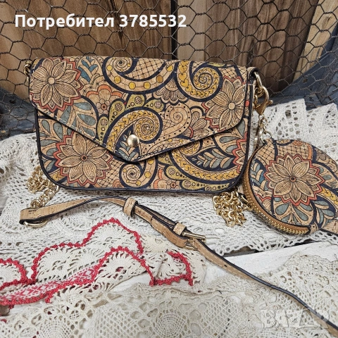 Коркова чантичка от Португалия 