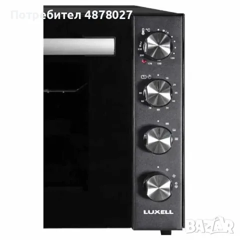 МИНИ ФУРНА , 70л ЧЕРЕН ГРАНИТ LX-9325CTDB,ЧЕРЕН INOX LUXELLLX-9325-CTDX, снимка 9 - Печки, фурни - 55513478