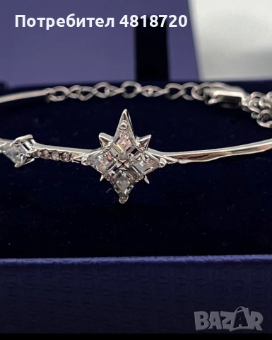 Нова гривна Swarovski , снимка 2 - Гривни - 54567846