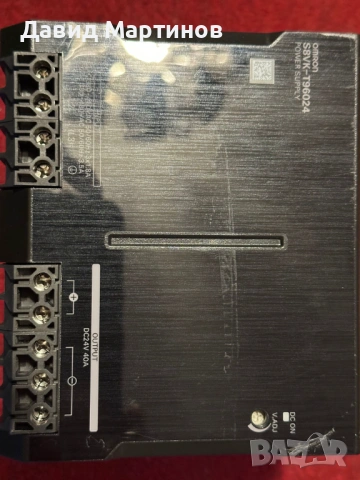 24V DC / 40A (Power Supply) за монтаж на DIN шина от марката Omron, модел S8VK-T96024