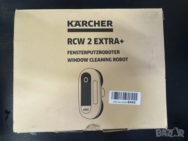 Робот за почистване на прозорци и огледала Karcher RCW 2 Extra+, снимка 9 - Други - 55595499