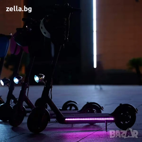 LED комплект за електрическа тротинетка – Водоустойчиви RGB ленти с USB управление, съвместими 10241, снимка 11 - Друга електроника - 54661327