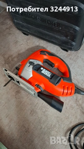 Английски електрически прободен трион (зеге) от марката Black & Decker KS999E 600W , снимка 4 - Други инструменти - 54947810