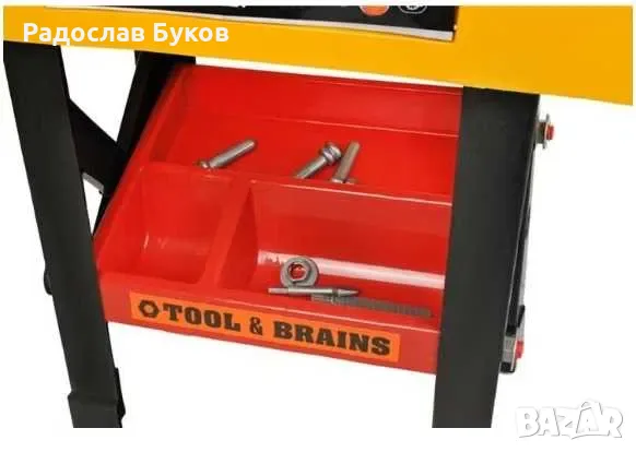 Детска работна маса The Little Master idealSTORE, снимка 7 - Конструктори - 55540915