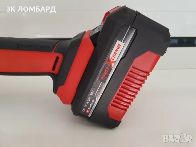 Акумулаторен ъглошлайф Einhell AXXIO 18/125 Q, снимка 2 - Ъглошлайфи - 55641317