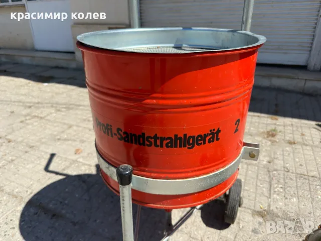 немски професионален уред за пясъкоструене "SAPI", снимка 4 - Други инструменти - 55380775