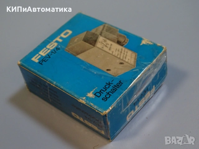 пресостат Festo PEV-1/4 Pressure Switch 1-10Bar, снимка 8 - Резервни части за машини - 54425604