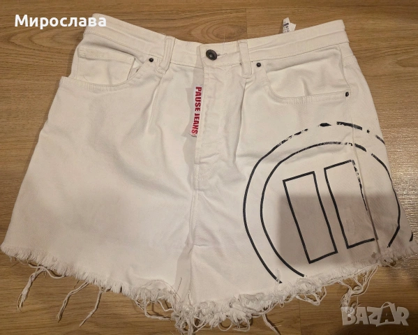 3 бр. къси панталони Pause jeans + 1бр. пола Pause jeans , снимка 6 - Панталони - 54670830