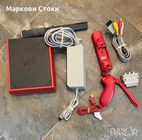 ✅ Wii Mini 🔝 Super Mario RED Edition, снимка 2 - Nintendo конзоли - 54996920