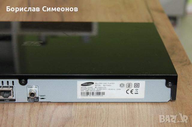SAMSUNG BLU-RAY PLAYER, снимка 7 - Плейъри, домашно кино, прожектори - 54884825