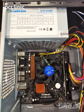 Настолен компютър | Intel Core i3-7100 (3.90GHz) | 4GB DDR4 | 128GB SSD + 500GB HDD | Windows 10, снимка 5 - За дома - 54957669