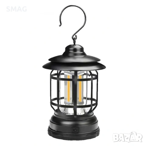 Фенер 3 LED COB 9.6x9.6x16.6cm_1223918