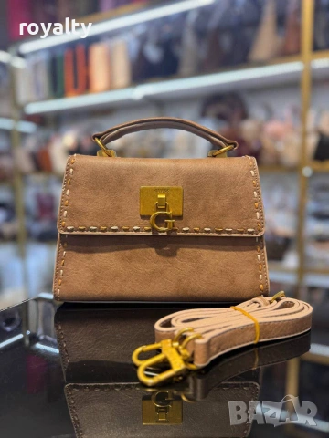 Guess Нова Кожена Дамска Чанта Различни Цветове , снимка 4 - Чанти - 55288953