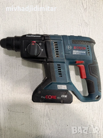 Перфоратор Bosch+1 БАТЕРИЯ, снимка 2 - Перфоратори - 54967822