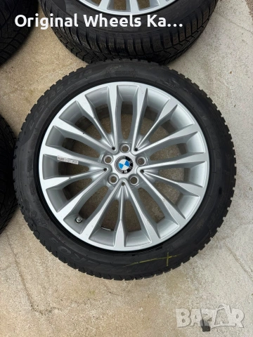 Оригинални джанти с зимни гуми Style 632 Bmw / Бмв G30 G31 18" 5x112 , снимка 3 - Гуми и джанти - 54973497