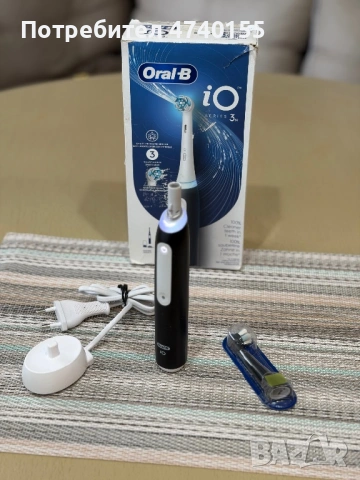 Електрическа четка за зъби - Oral-B iQ 3 series, снимка 2 - Друга електроника - 54484400