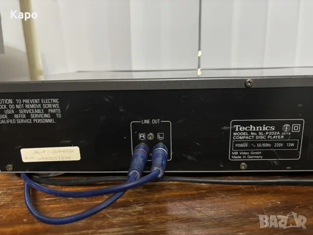 Technics SL-P202A, снимка 9 - Декове - 55505031