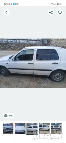 голф 3 1.4 само бензин, снимка 3 - Автомобили и джипове - 54574996