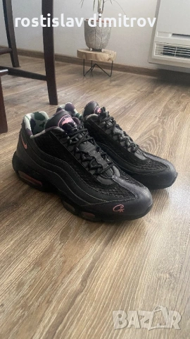 Nike Air Max 95 Corteiz Pink Beam(45 номер), снимка 6 - Ежедневни обувки - 54727893