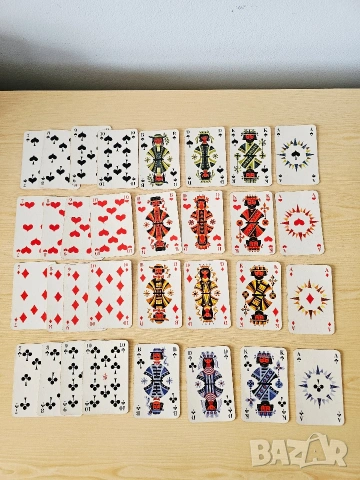 Стари карти за игра, снимка 10 - Колекции - 53293258