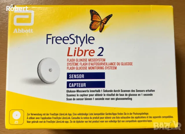 Freestyle Libre 2, Либре 2 сензор за кръвна захар само за € 55,-, снимка 7 - Друга електроника - 54596401