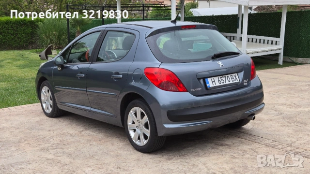Пежо 207 2008г,климатроник, снимка 4 - Автомобили и джипове - 54542502